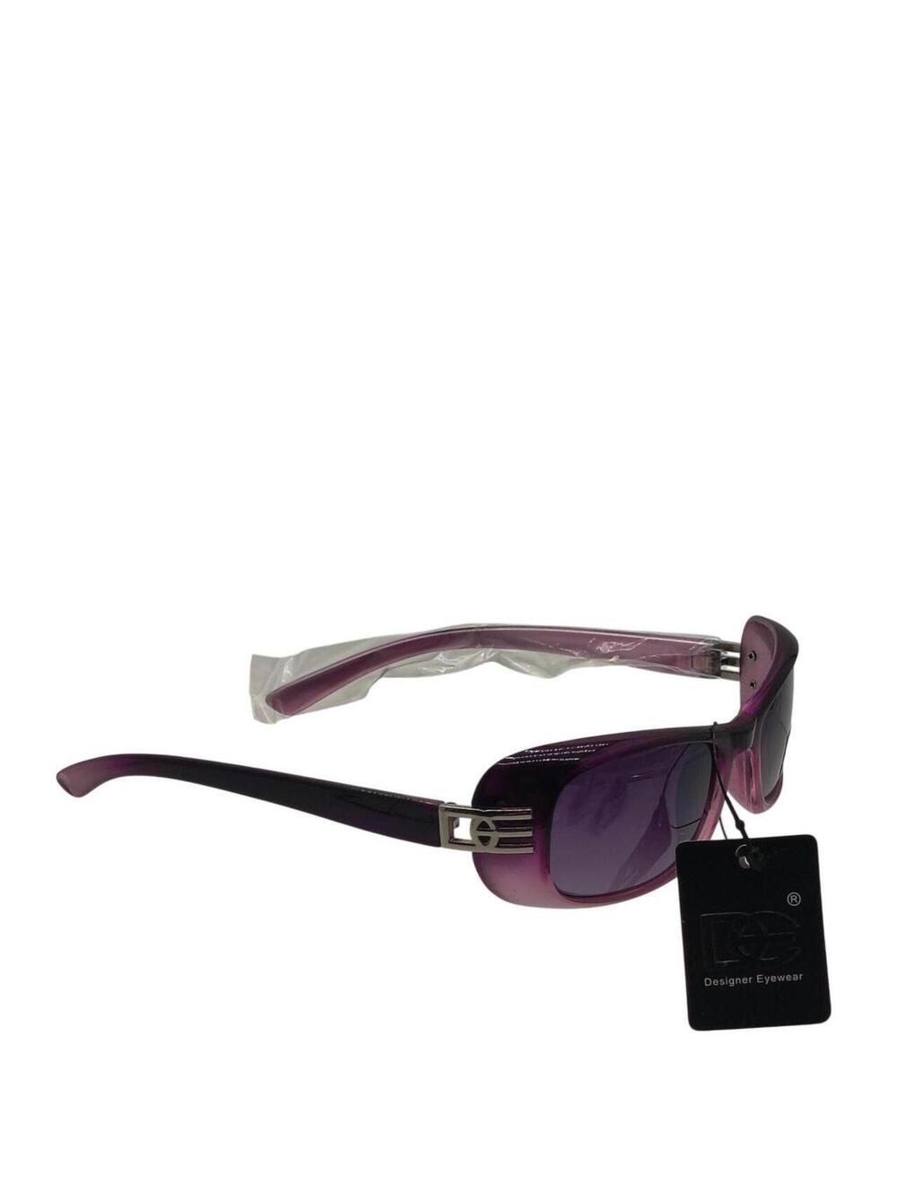 623 Purple gradient sunglasses with silver accents
